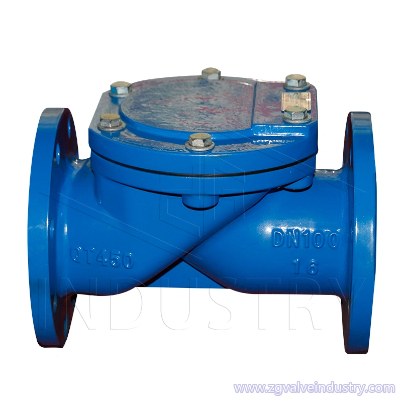 elastyczny zawór zwrotny z żeliwa / żeliwa sferoidalnego - zawór zg; 