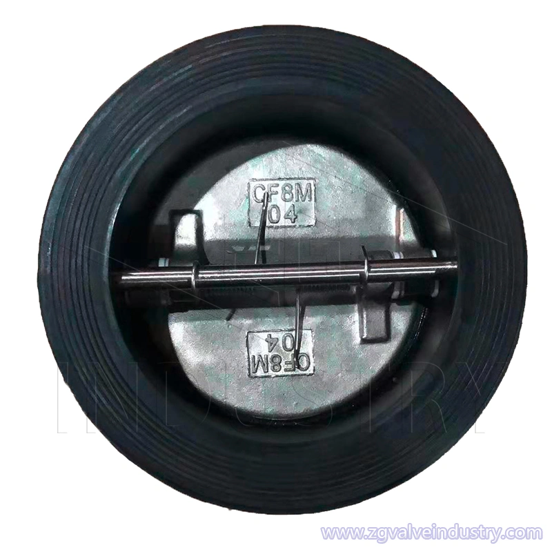 Wafer Type Double Plate Check Valve Body Covered with EPDM——ZG VALVE