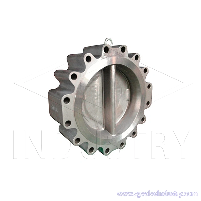 wcb / stal nierdzewna api podwójny zawór zwrotny z końcówką - - zawór zg; 