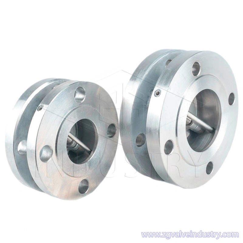 WCB/Stainless Steel GB Dual-plate Double-flange Check Valve——ZG VALVE