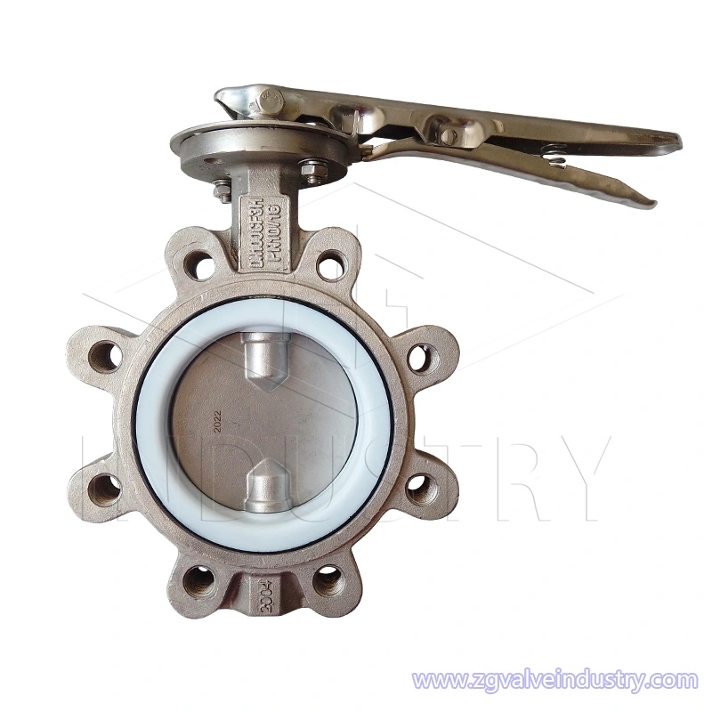 lug typ absperrklappe ansi cl150/din/bs/jis 10k von zg ventil